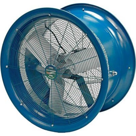 Patterson Fan Co, Inc. Patterson Fan 26" Industrial Drum Fan w/ Yoke Mount, 76,500 CFM, 1 HP, 3 Phase H26B